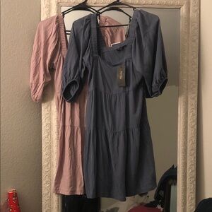 Shinestar Elegant Blue Dress